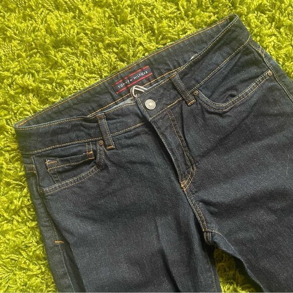 TOMMY HILFIGER JEANS DARK DENIM SIZE 6 - Picture 2 of 14